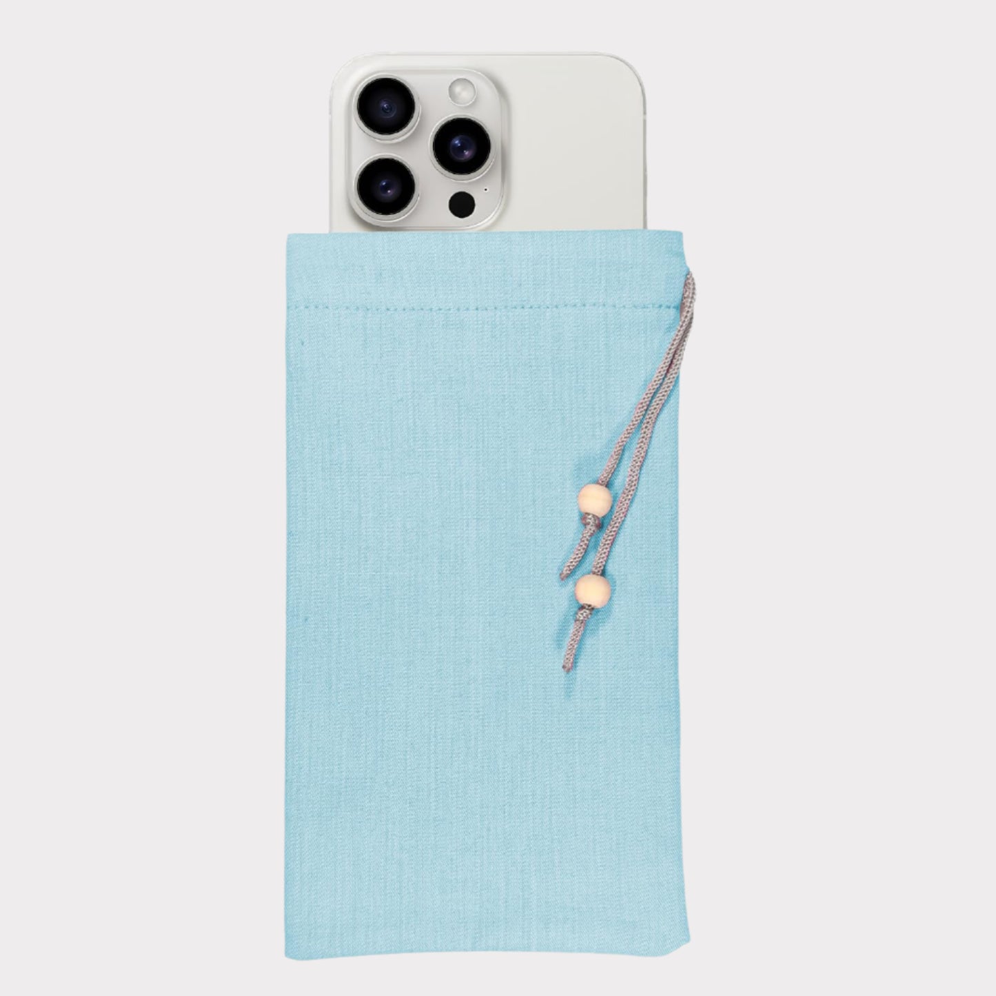 Protective EMF-blocking phone pouch for radiation shielding