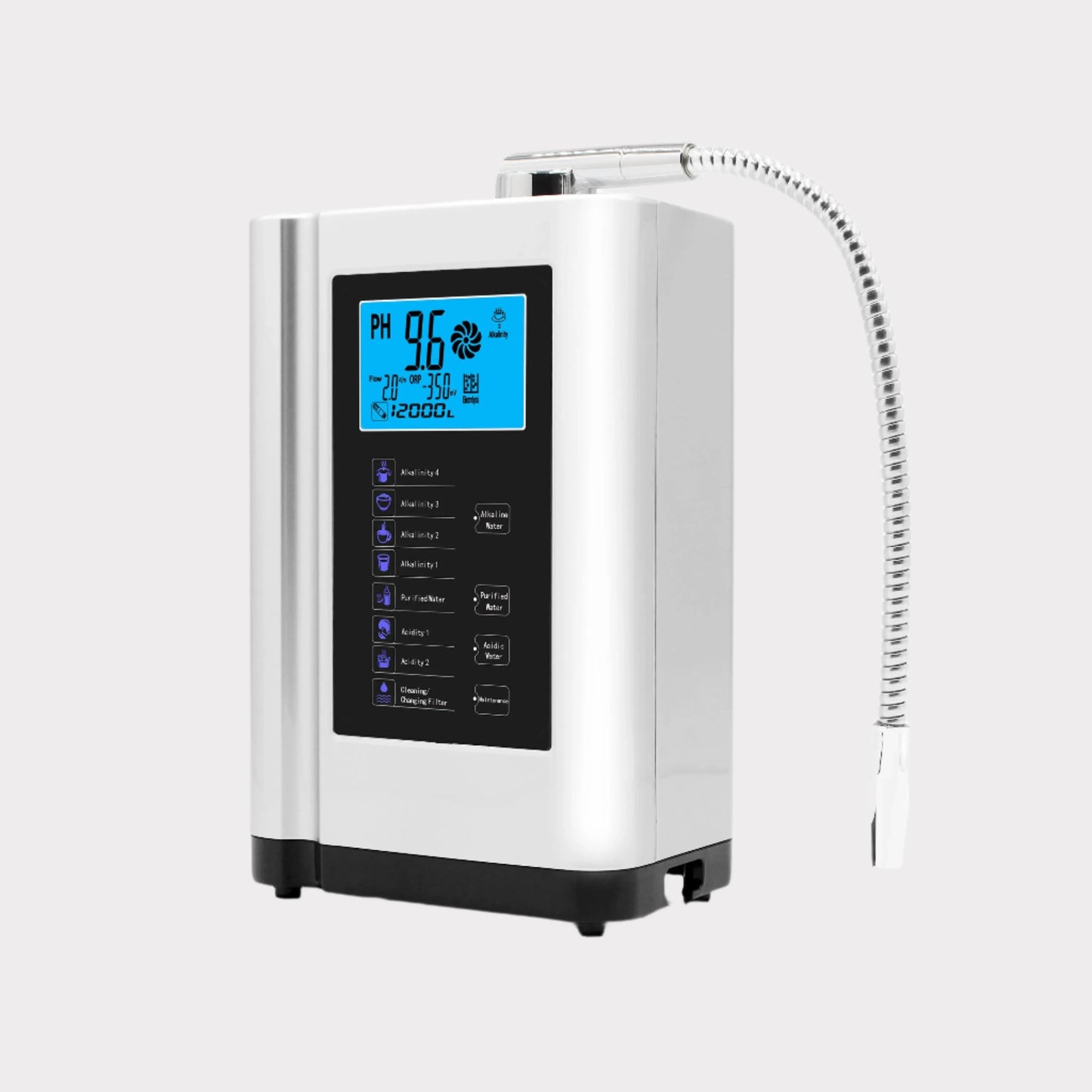 Alkaline Water Ionizer hydrogen generator Machine Purifier,Produces pH 3.5-10.5 Alkaline Acid water Water Filter system for Home - SOULVIVALS