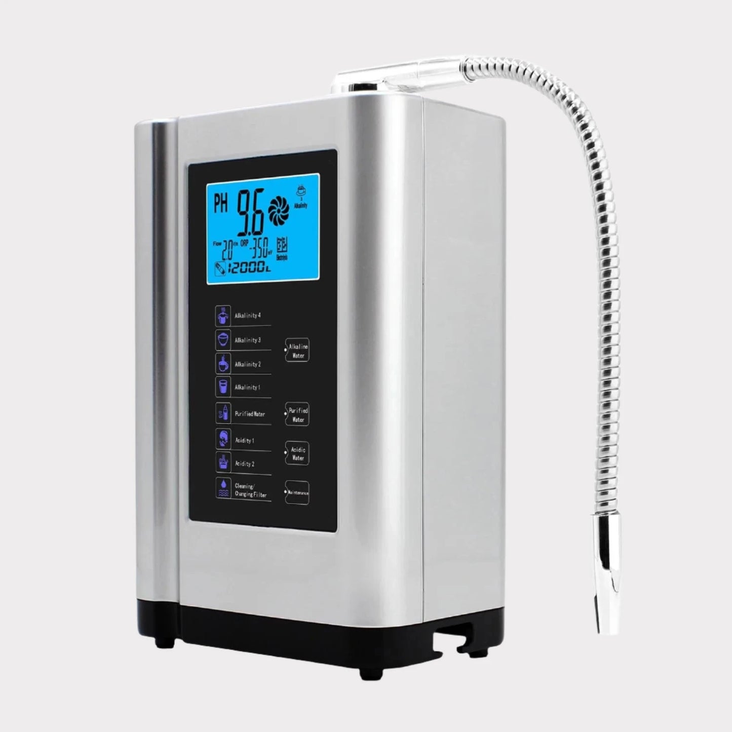 Alkaline Water Ionizer hydrogen generator Machine Purifier,Produces pH 3.5-10.5 Alkaline Acid water Water Filter system for Home - SOULVIVALS