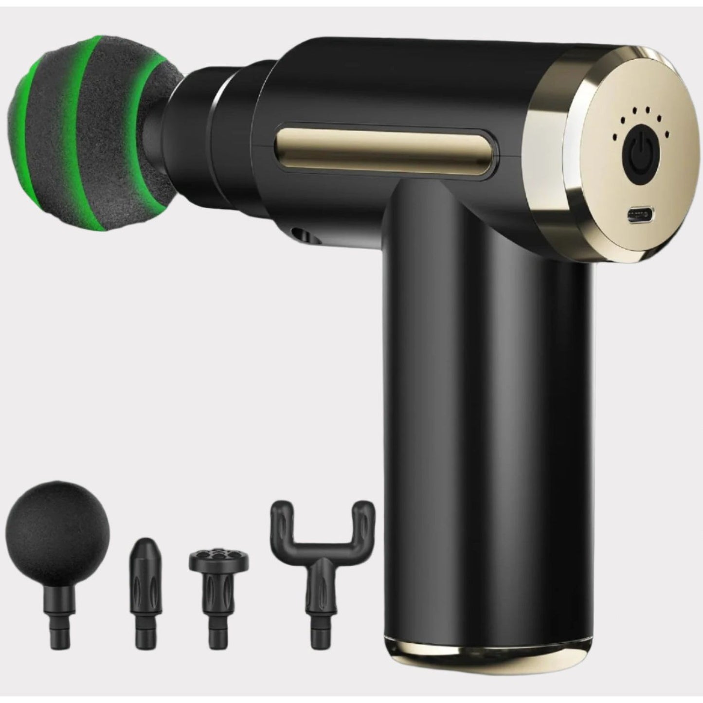 Cotsoco Pistola de masaje, Pistola de masaje muscular, Masajeador de percusión muscular con 4 cabezales de masaje, Pistola masajeadora para piernas, espalda, hombros y cuello, gran regalo. - SOULVIVALSSOULVIVALSSOULVIVALSB0BYYPXLM5