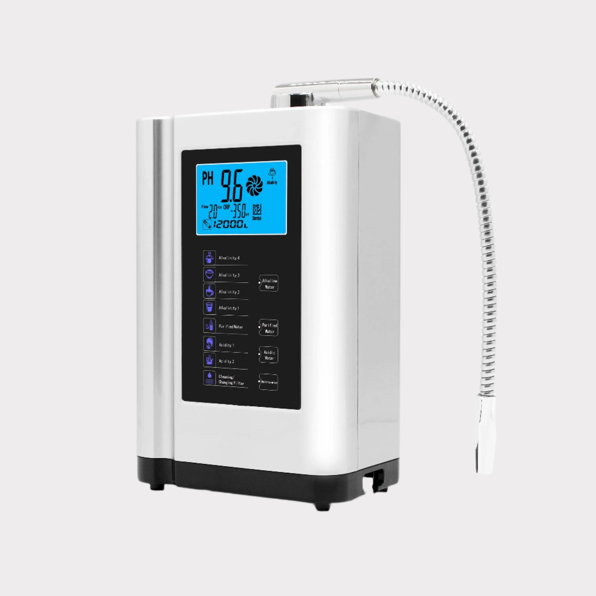 Alkaline Water Ionizer hydrogen generator Machine Purifier,Produces pH 3.5-10.5 Alkaline Acid water Water Filter system for Home - SOULVIVALS