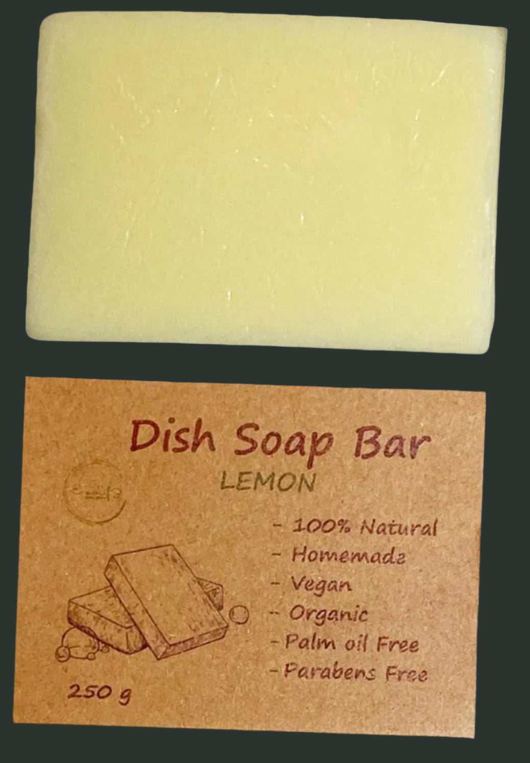 Dish Soap Bar - Sustainable & Long - Lasting Cleaning Solution - SOULVIVALSSOULVIVALSSOULVIVALSB08CGF3GMY