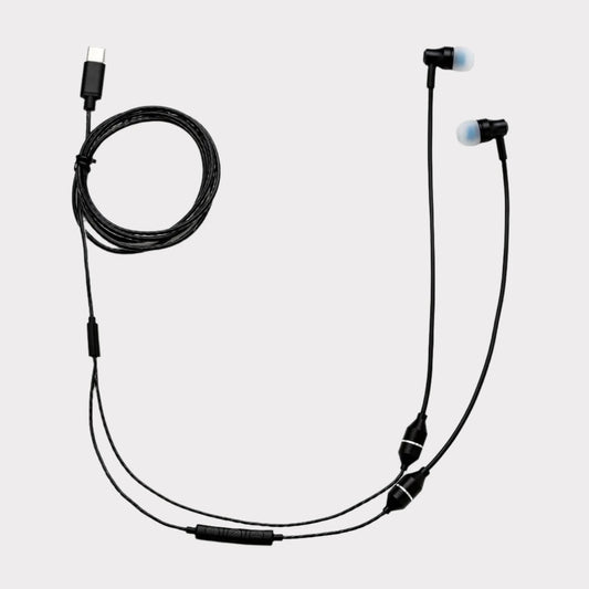 Anti-Radiation Air Tube Headphones with USB-C Plug